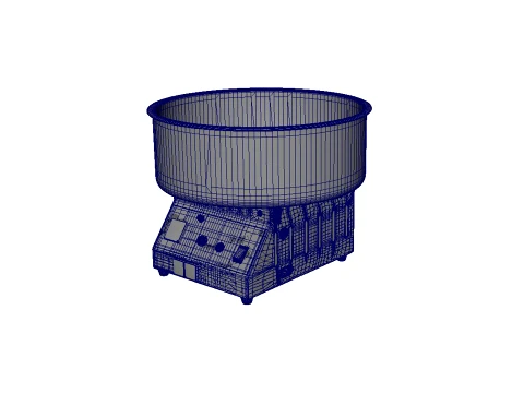 Cotton Candy Machine 3D Model
