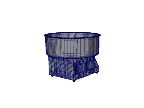 Cotton Candy Machine 3D Model