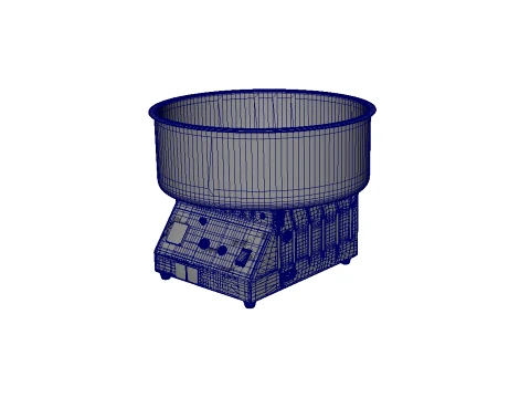 Cotton Candy Machine 3D Model