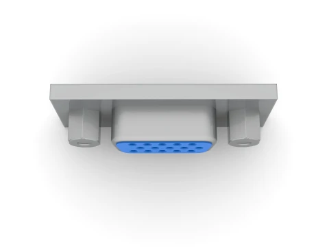 VGA Port 3D Model