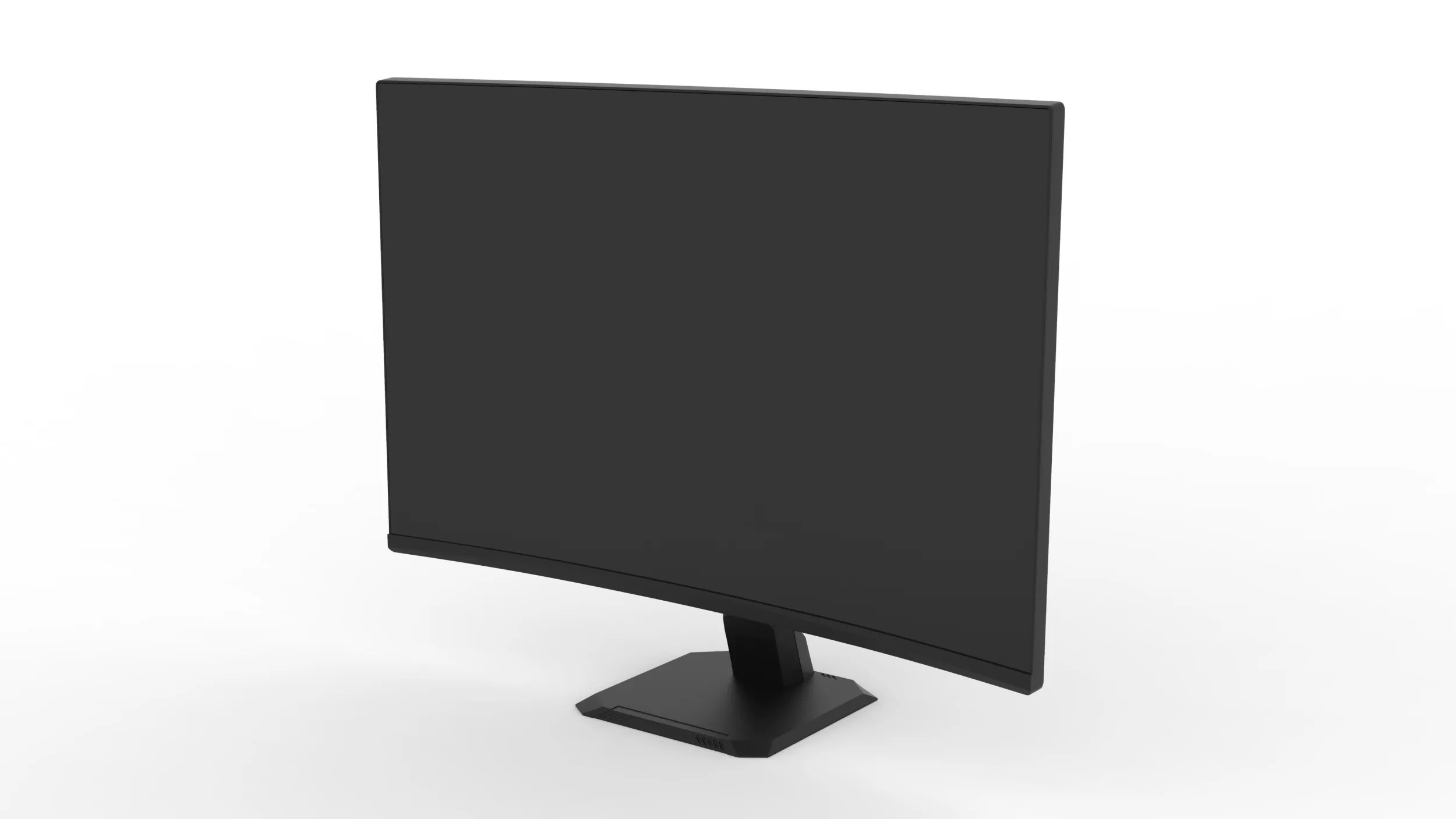 Monitor 3D Model .c4d .max .obj .3ds .fbx .stl .blend 