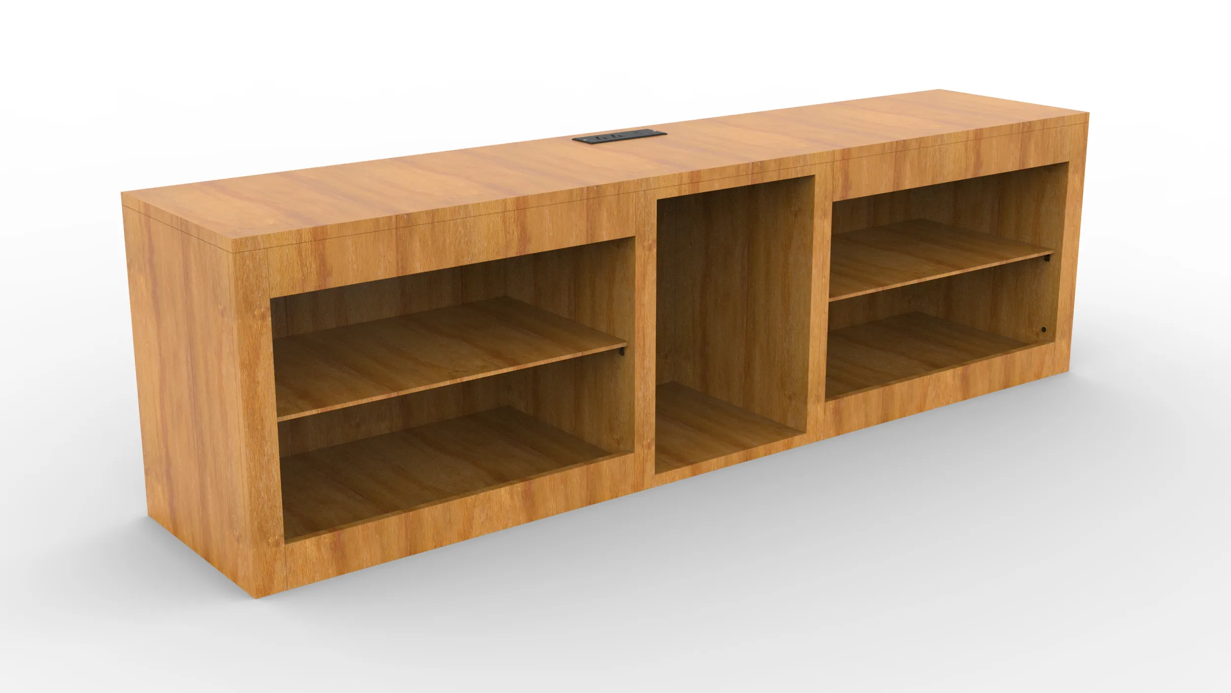 TV Unit 3D Model .c4d .max .obj .3ds .fbx .stl .blend 