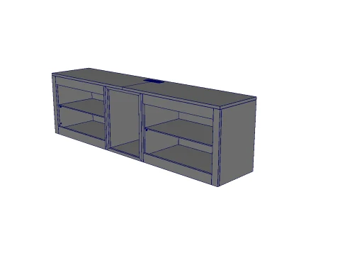 TV Unit 3D Model