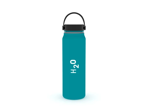 Water bottle 3D Model
