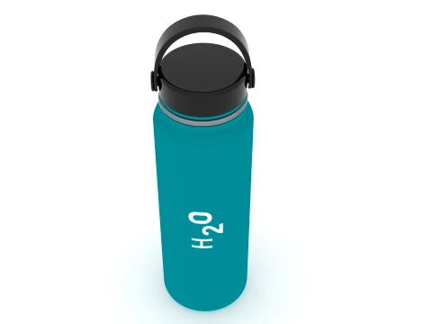 Water bottle 3D Model