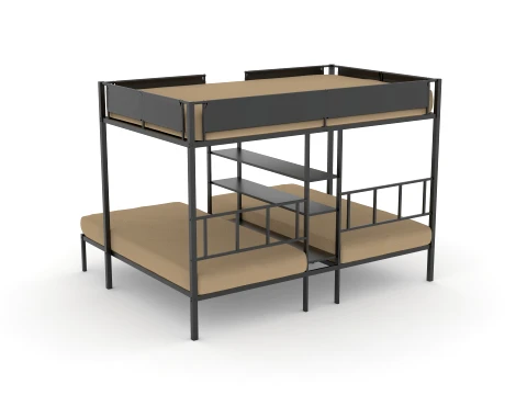 Bunk Bed 3D Model