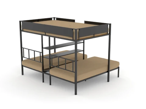 Bunk Bed 3D Model