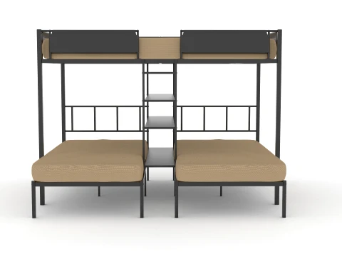 Bunk Bed 3D Model