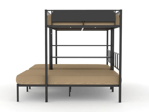 Bunk Bed 3D Model
