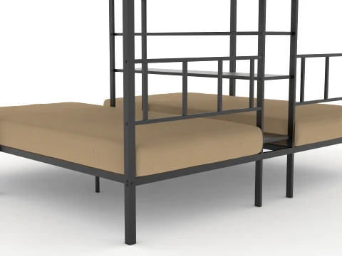 Bunk Bed 3D Model