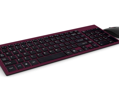 Keyboard and Mouse 3D Model
