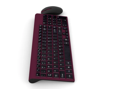 Keyboard and Mouse 3D Model