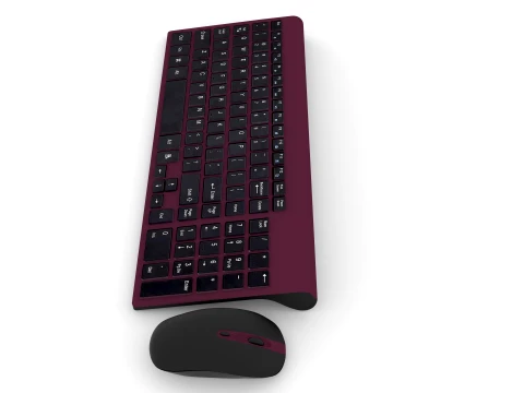 Keyboard and Mouse 3D Model