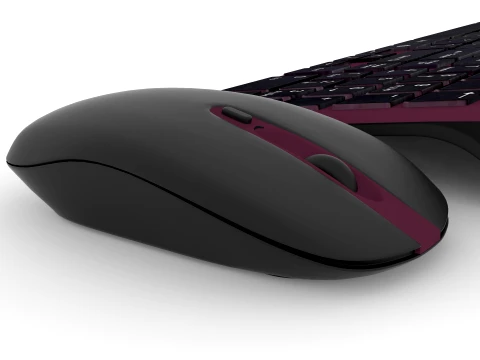Keyboard and Mouse 3D Model