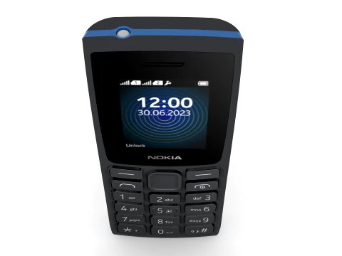 Keypad Mobile 3D Model