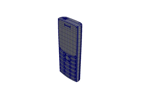 Keypad Mobile 3D Model