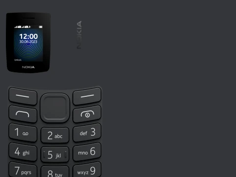 Keypad Mobile 3D Model