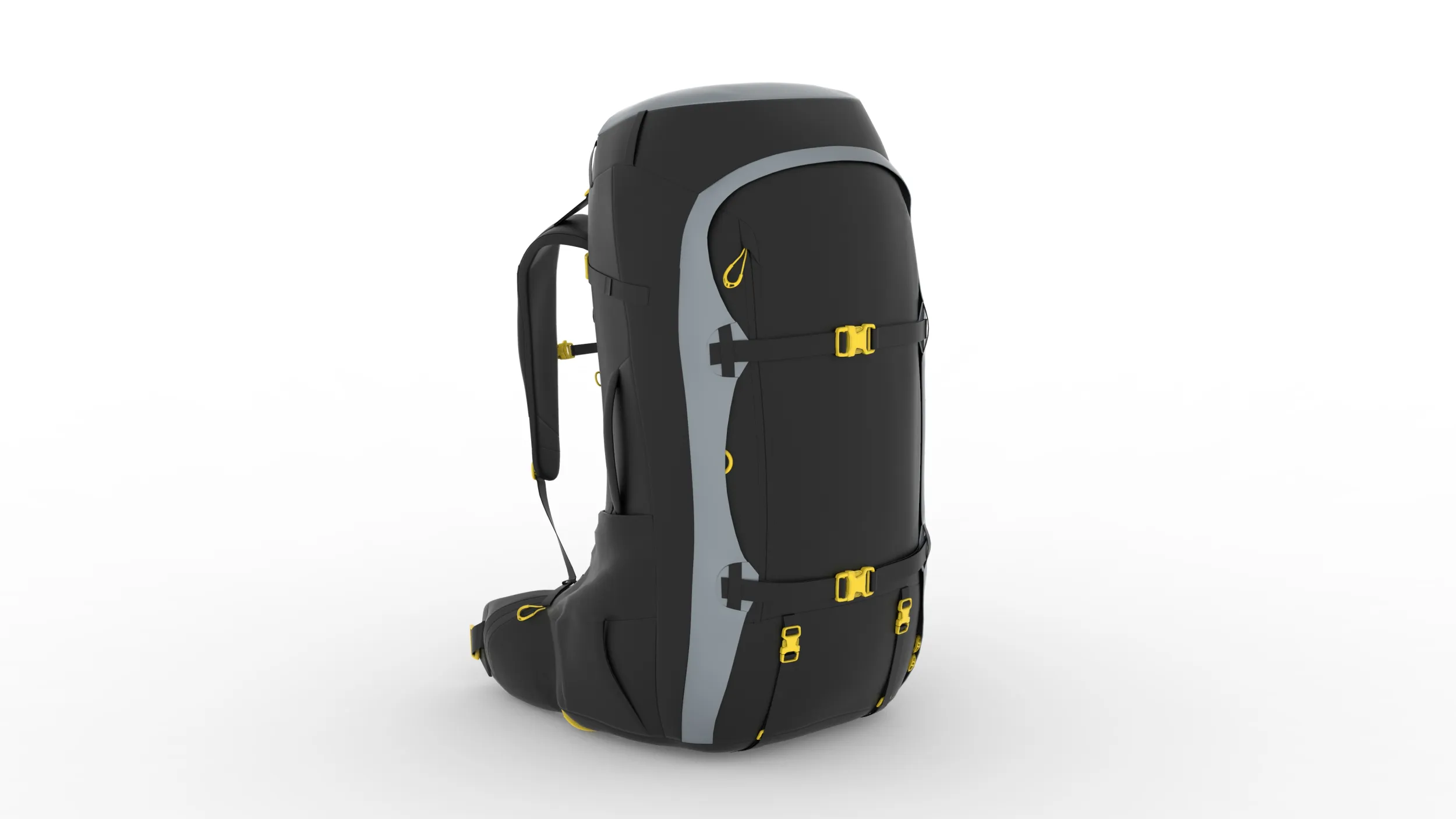 Rucksack Bag 3D Model .c4d .max .obj .3ds .fbx .stl .blend 