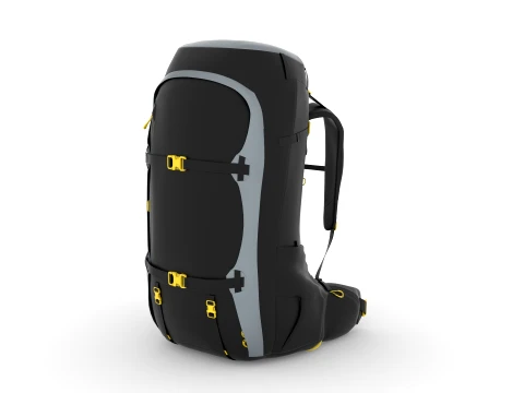 Rucksack Bag 3D Model