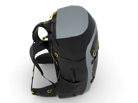 Rucksack Bag 3D Model