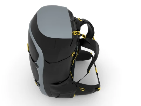 Rucksack Bag 3D Model