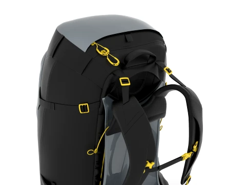Rucksack Bag 3D Model