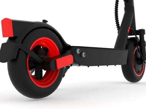 Electric Scooter 3D Model