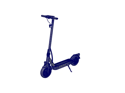 Electric Scooter 3D Model