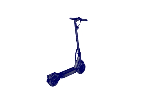 Electric Scooter 3D Model