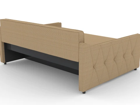 Sleeper Sofa Bed 3D Model