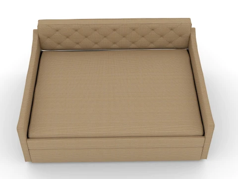 Sleeper Sofa Bed 3D Model