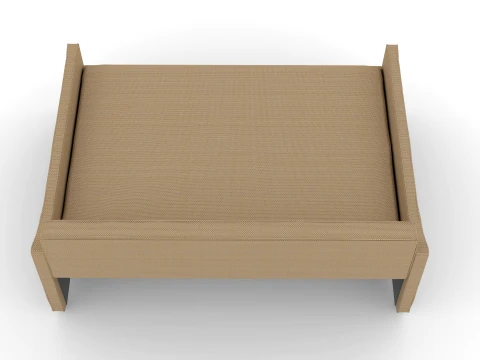 Sleeper Sofa Bed 3D Model