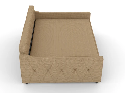 Sleeper Sofa Bed 3D Model