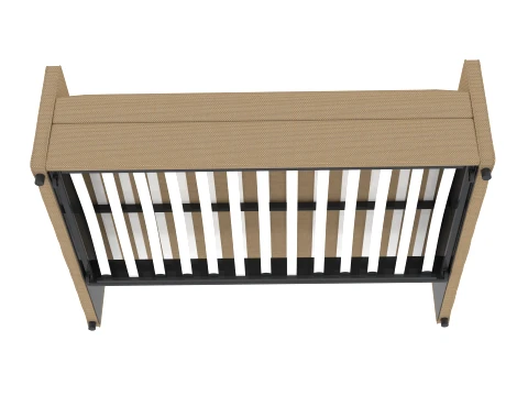 Sleeper Sofa Bed 3D Model