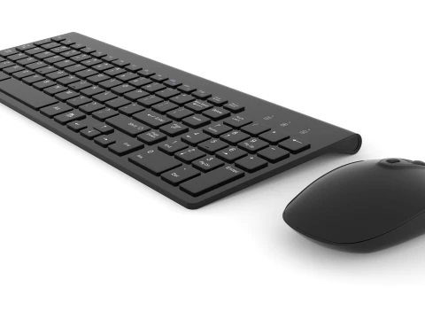 Keyboard and Mouse 3D Model
