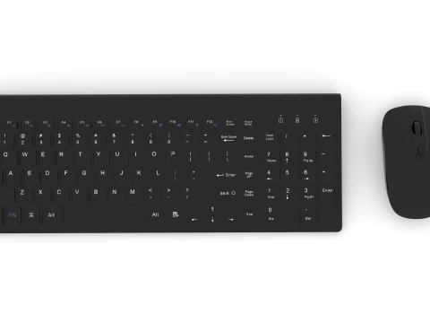 Keyboard and Mouse 3D Model