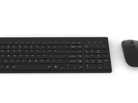 Keyboard and Mouse 3D Model
