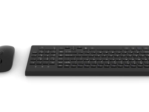 Keyboard and Mouse 3D Model