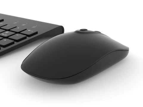 Keyboard and Mouse 3D Model