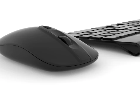 Keyboard and Mouse 3D Model