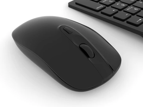 Keyboard and Mouse 3D Model