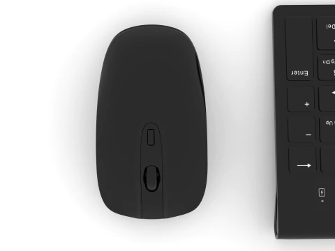 Keyboard and Mouse 3D Model