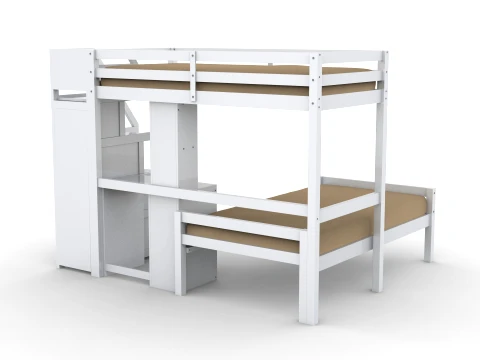 Bunk Bed 3D Model