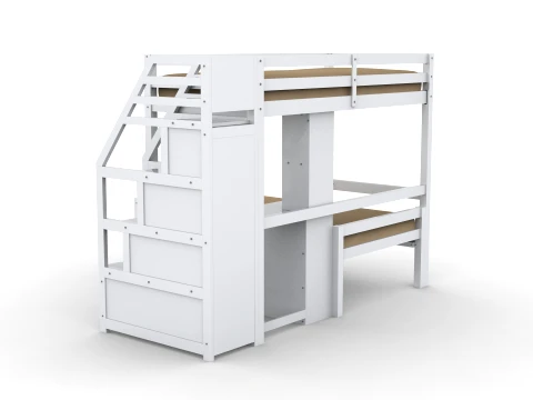 Bunk Bed 3D Model