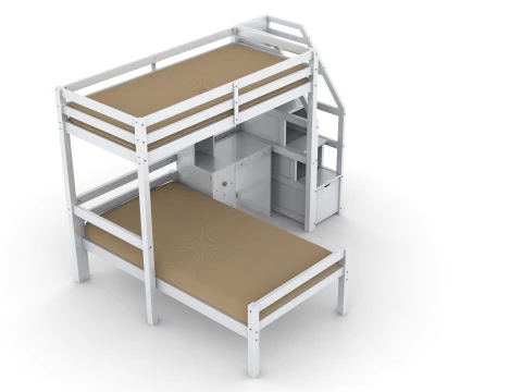 Bunk Bed 3D Model