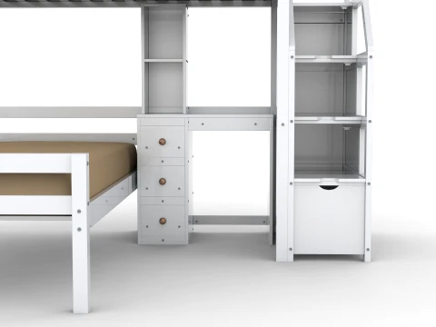 Bunk Bed 3D Model
