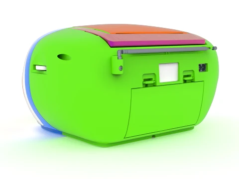 Childrens Radio 3D Model
