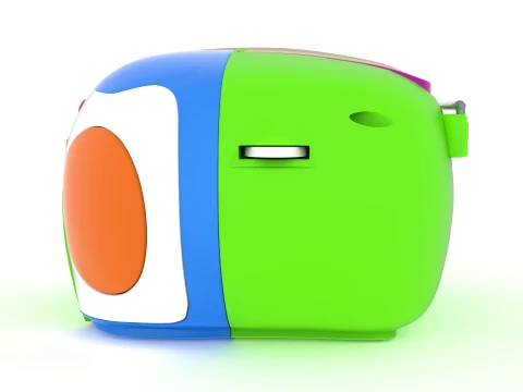 Childrens Radio 3D Model