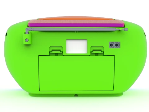 Childrens Radio 3D Model