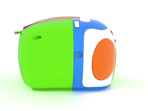 Childrens Radio 3D Model